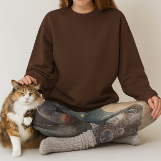 Leggings Art moderne Abstrait de l'aquarelle en galaxie fon