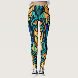 Leggings Art nouveau