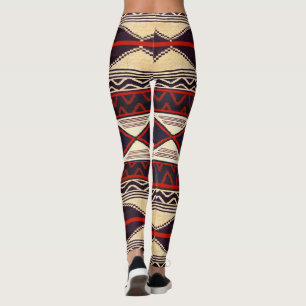 Leggings Art tribal du Sud-Ouest