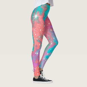 Leggings Artwork spatial Abstrait  Légendes