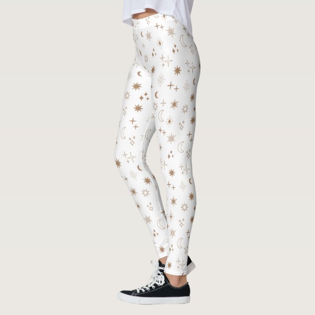 Leggings Astrologie Star Motif (Gauche)
