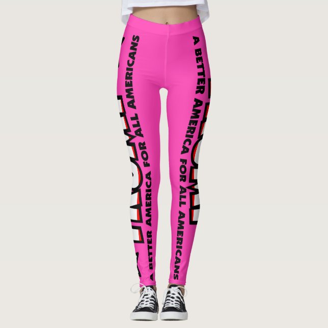 Leggings Atout ! La meilleure Amérique pour tous ! GUÊTRES (Devant)