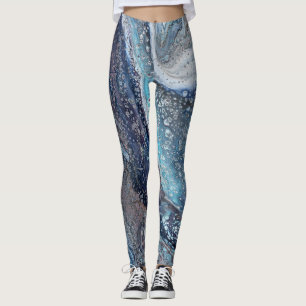 Leggings Attraction naturelle 1 Légendes Abstraites fluides