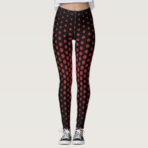 Leggings Auburn Techno Motif