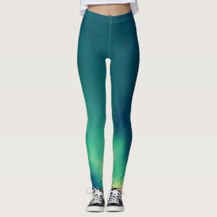 Leggings Aurora Borealis Northern lights Alaska Sky