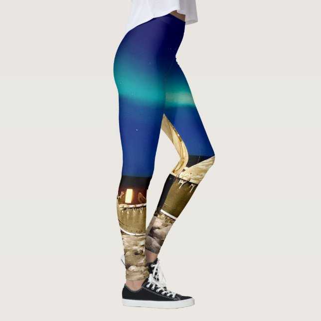 Leggings Aurora Lumière du Nord Kangerlussuaq Groenland (Droite)