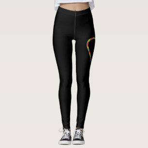 Leggings Autisme Cousin Sensibilisation sur l'autisme T-shi