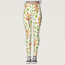 Leggings Automne Arbres & Feuilles qui Tombent