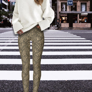 Leggings Automne Botanique Twig