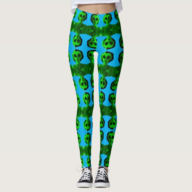 Leggings Autoportrait Alien (Devant)