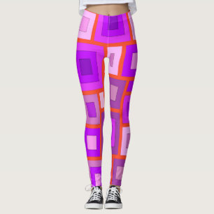 Leggings aux formes géométriques
