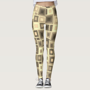 Leggings aux formes géométriques