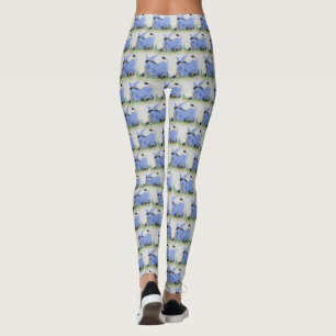 Leggings avec âne et Daisy Happy Design