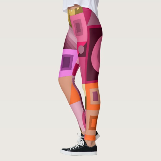 Leggings avec art créatif décontracté (Gauche)