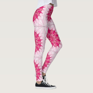 Leggings avec art rose
