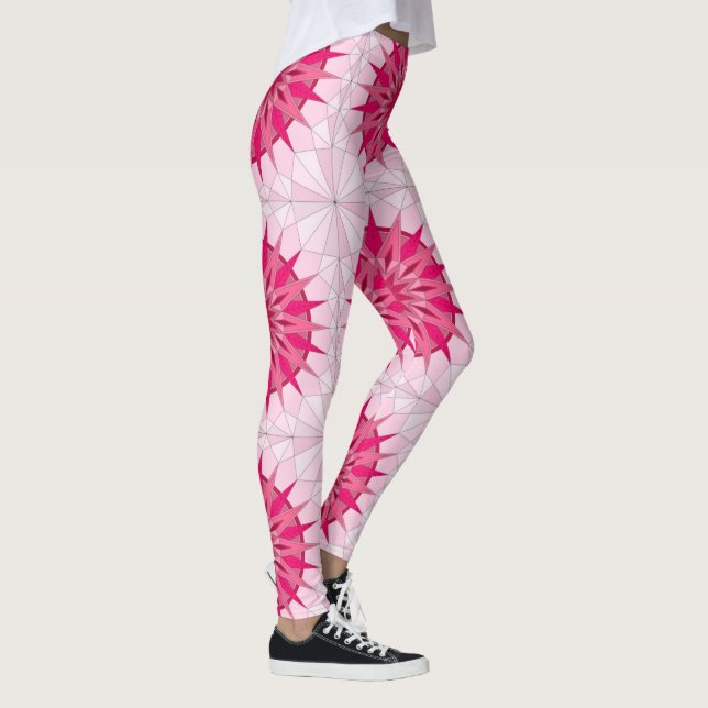 Leggings avec art rose (Droite)
