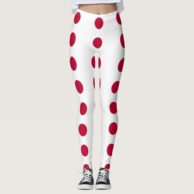 Leggings avec drapeau du Japon (Devant)