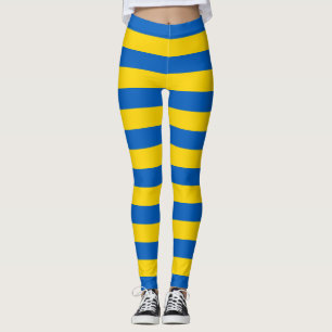 Leggings avec drapeau d'Ukraine