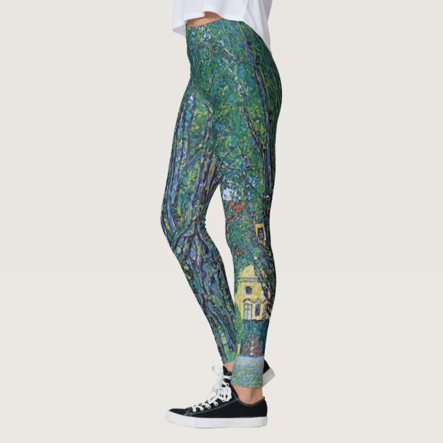Leggings Avenue In Schloss Kammer Park par Gustav Klimt (Gauche)
