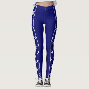Leggings Avion White Avion Aviation Fly Airways