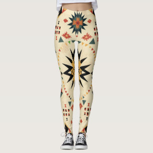 Leggings Aztec inspiré par Navajo