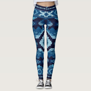 Leggings Aztèque céleste
