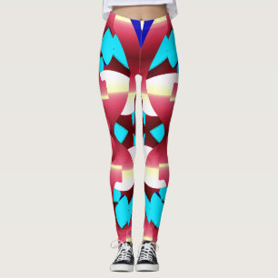 Leggings Baguette multicolore tendance "Ratti_Creative_Arts