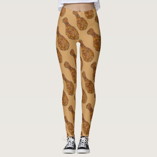 Leggings Baguettes de jambe de poulet frit Cuisine Légumine (Devant)