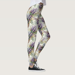 Leggings baies pourpres et vignes