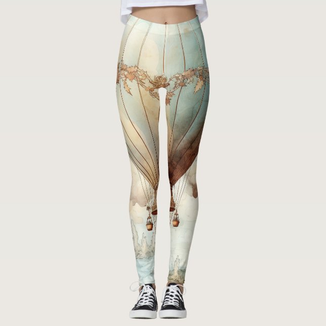 Leggings Ballon à air chaud à vapeur vintage (2) (Devant)