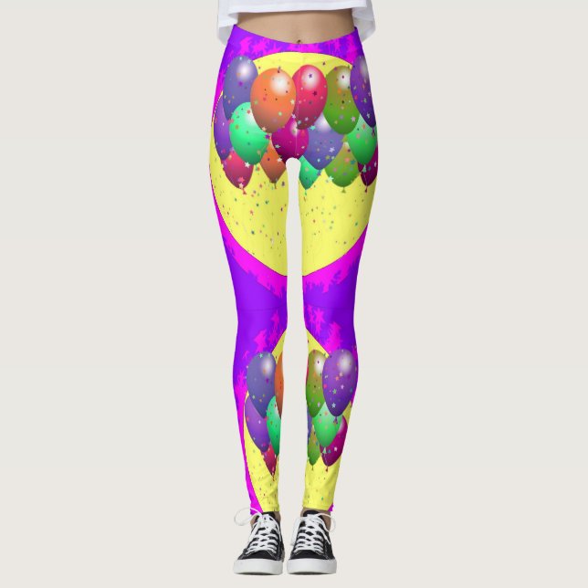 LEGGINGS BALLONS DE FÊTE (Devant)