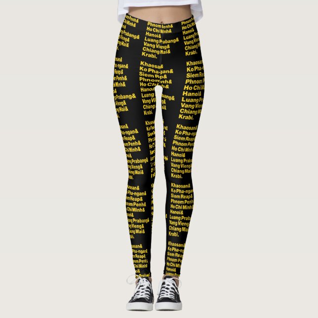 Leggings Banana Pancake Trail / Circuit (Devant)