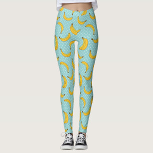 Leggings Bananes et points de Polk