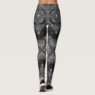 Leggings Bandana aux crânes