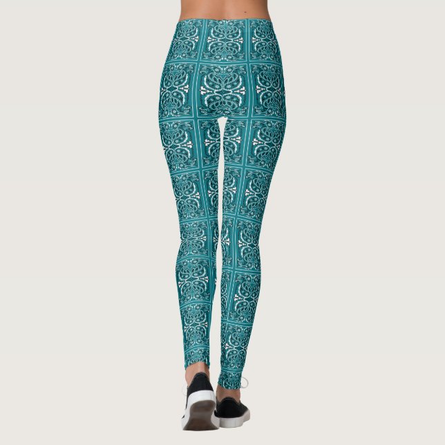 Leggings Bandana Imprimer n'importe quelle couleur (Dos)