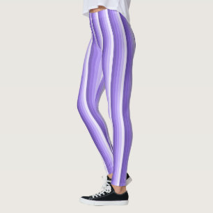 Leggings Bandes d'ombre violette