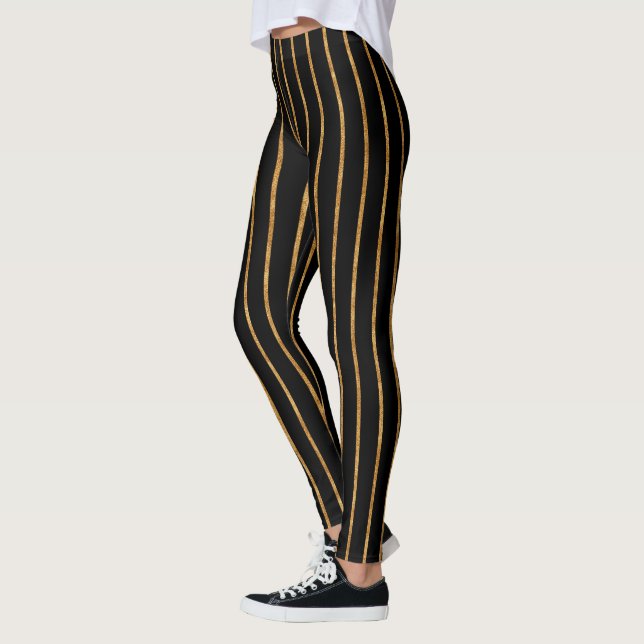 Leggings Bandes d'or (Gauche)