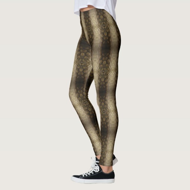 Leggings bandes et écailles (Gauche)