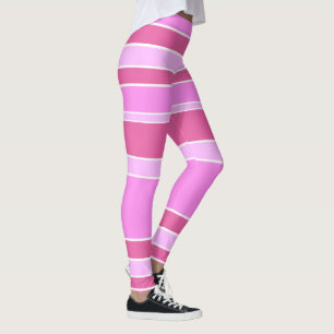 Leggings Bandes roses