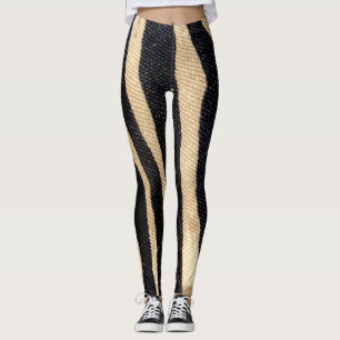 Leggings Bas de jambe de poster de animal de faune de