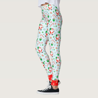 Leggings Bas de Noël Pickleball