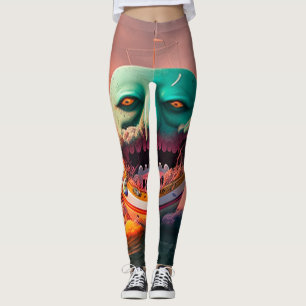 Leggings Bateau effrayant