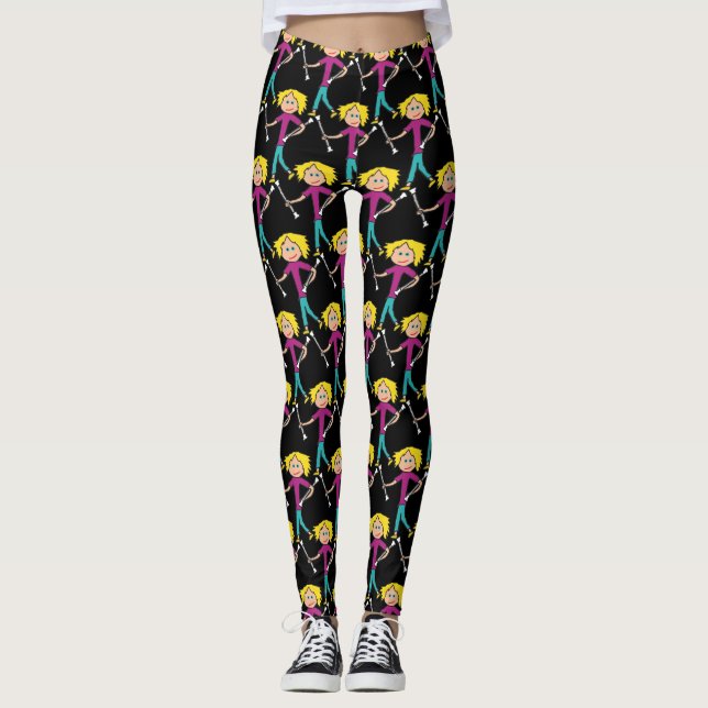 Leggings Baton Twirling (Devant)