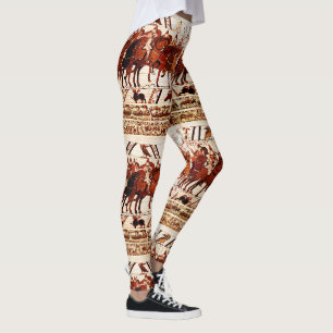 LEGGINGS BAYEUX TAPESTRIE ARMÉE NORMALE, CHEVALIERS