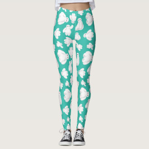 Leggings Baymax Green Classic Motif