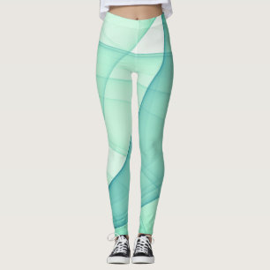 Leggings Beau Art Décor Géométrique Abstrait