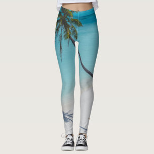 Leggings Beau Paysage Marin