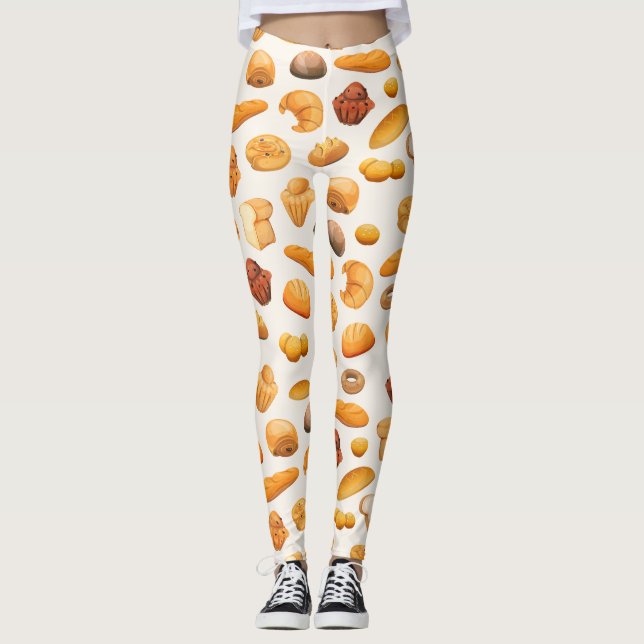 Leggings Beaucoup de Pains, boulangeries (Devant)