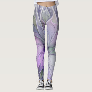 Leggings Beauté Époustouflante Art Abstrait Moderne Fleur F