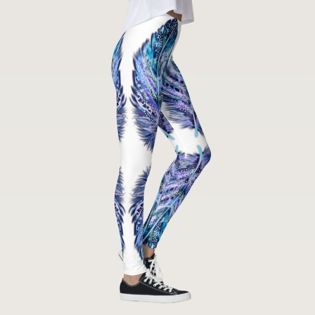 Leggings Beautiful Feathers 2012- Choisissez vos couleurs (Droite)